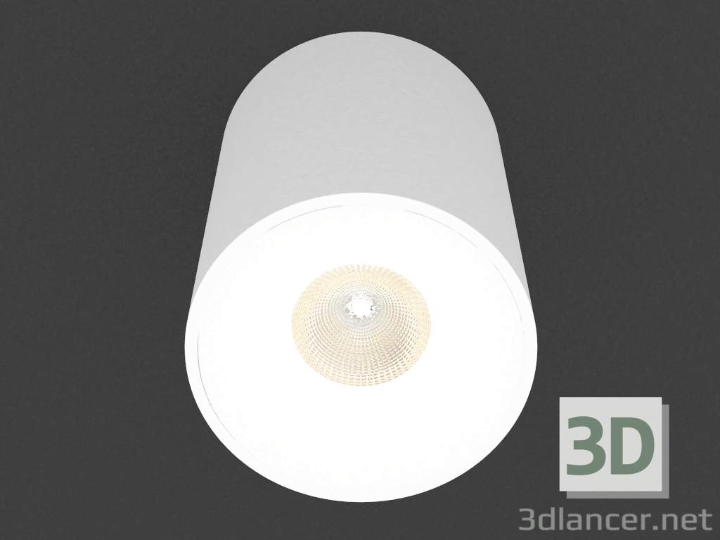 3D modeli Yanlış tavan lambası LED (DL18612_01WW-R Beyaz) - önizleme
