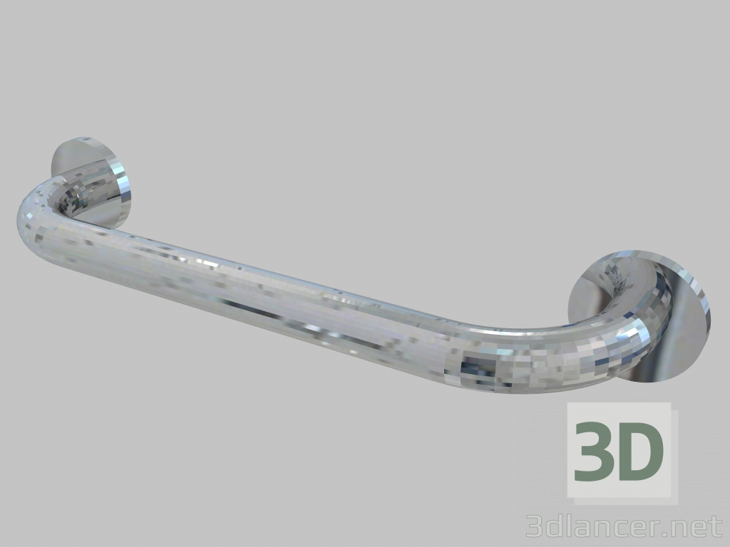 3D modeli Tutucu çelik duvar tipi 450 mm Vital (NIV 041B) - önizleme