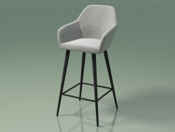 Bar chair Antiba (112387, dark gray)