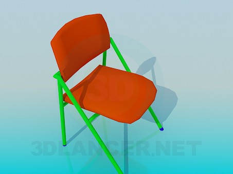 Modelo 3d Cadeira para estudantes - preview