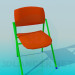 3D modeli Öğrenciler için sandalye - önizleme