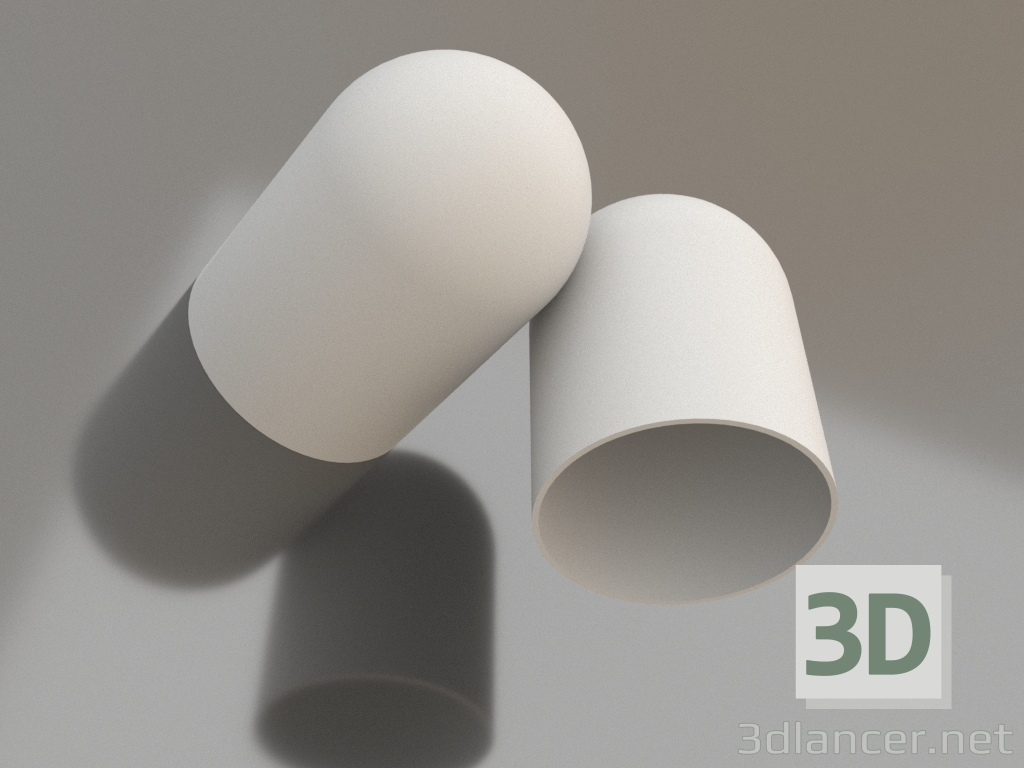 3D modeli Duvar lambası (7294) - önizleme