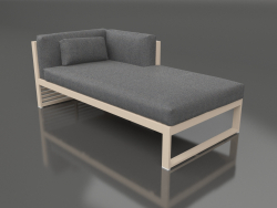 Modular sofa, section 2 right (Sand)