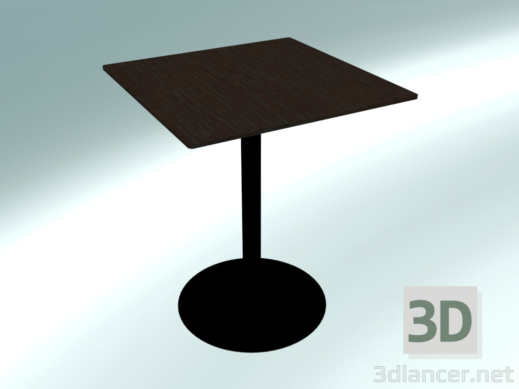 modello 3D Tavolo da bar con altezza regolabile BRIO (H72 ÷ 102 60Х60) - anteprima