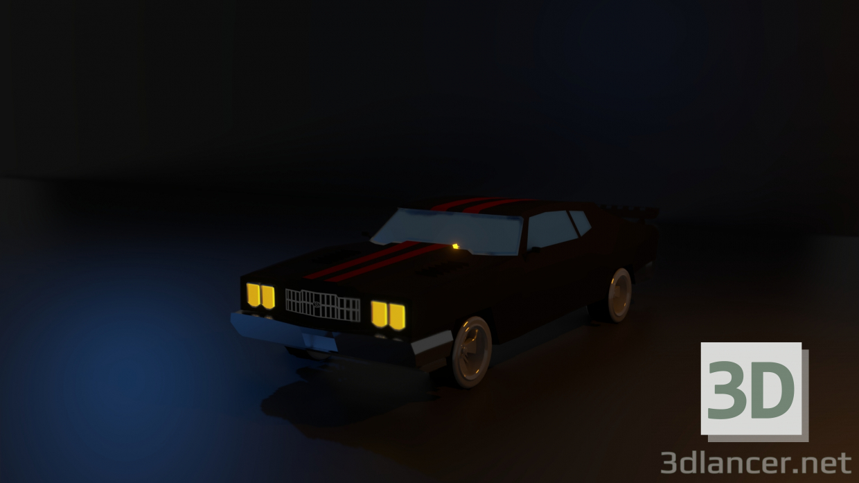 modello 3D di Chevrolet Chevelle SS 70 ' comprare - rendering