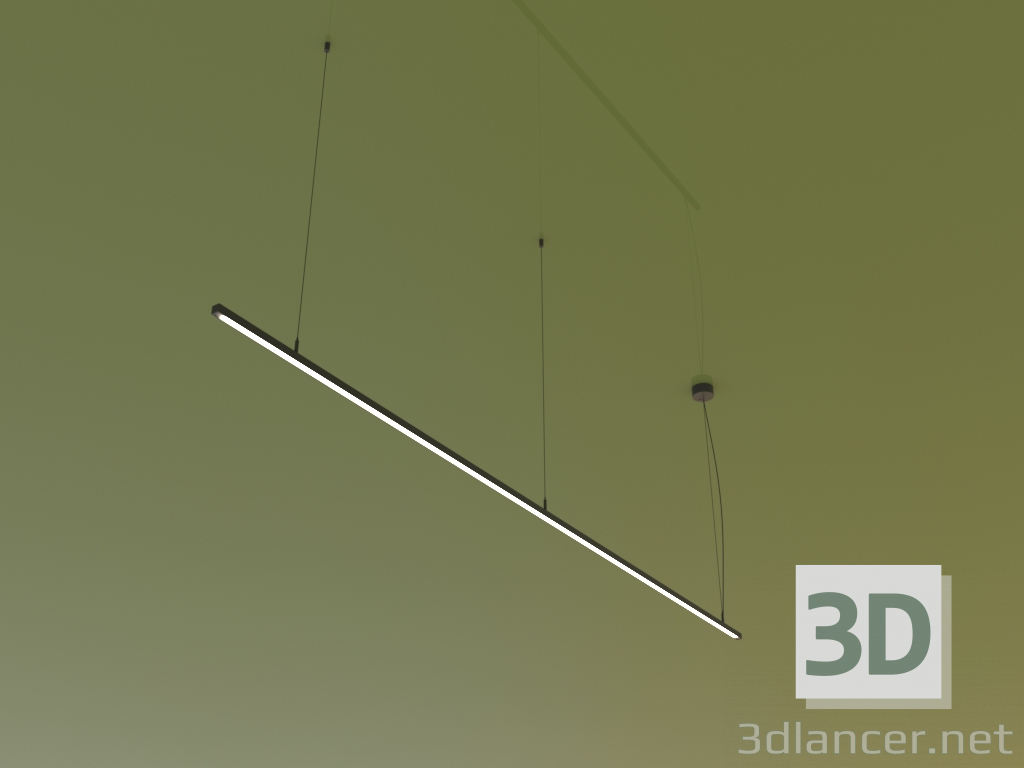 modello 3D Corpo illuminante LINEAR P1616 (2000 mm) - anteprima