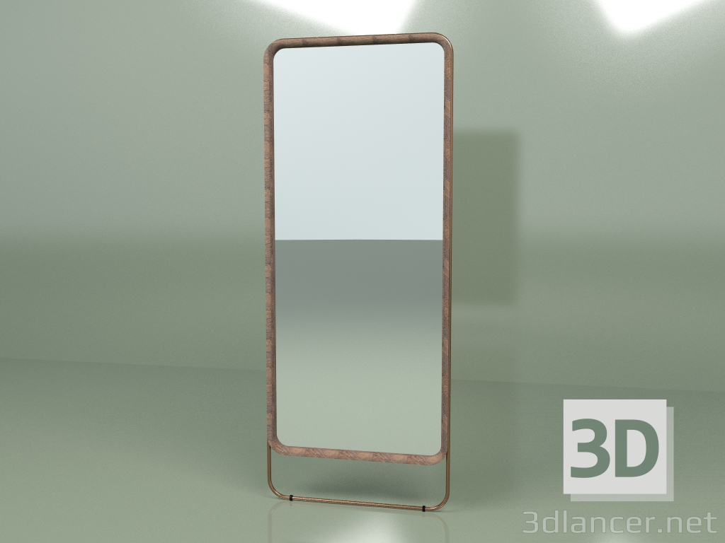 3d model Utilidad de espejo 202x81.6 - vista previa