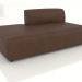 3d model Módulo sofá 183 individual ampliado a la derecha - vista previa