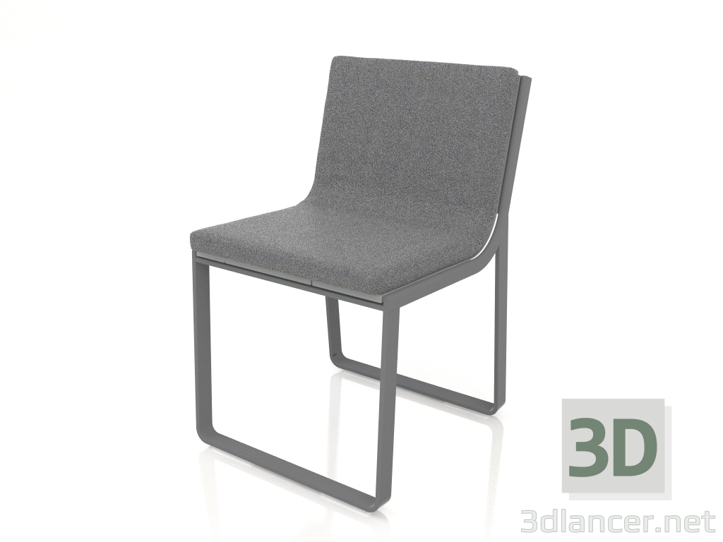 3d модель Обідній стілець (Anthracite) – превью