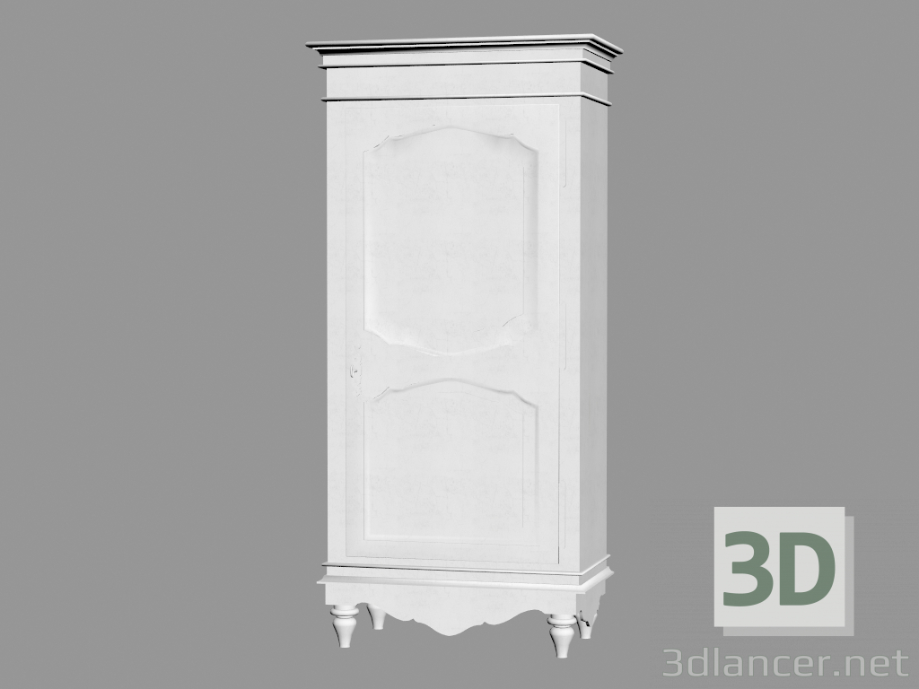 modèle 3D Armoire une porte (PPA7) - preview