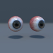 modello 3D Occhio realistico 3D - anteprima