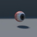3D Modell 3D realistisches Auge - Vorschau