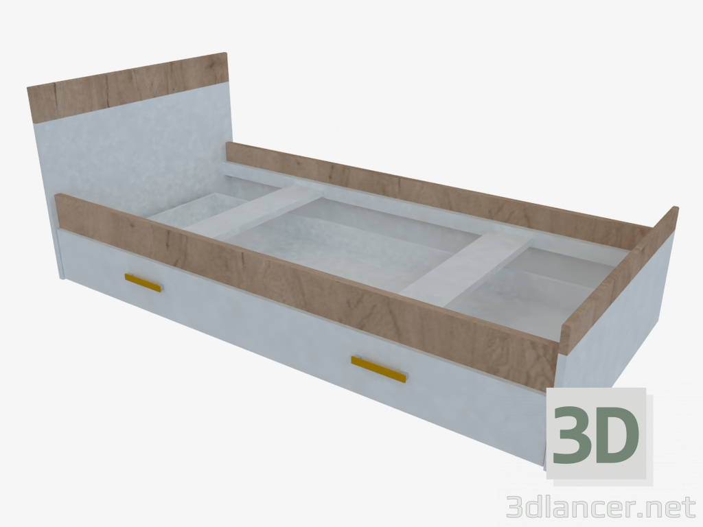 3D modeli Yatak (TİP 90) - önizleme