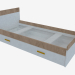 3D Modell Bett (TYP 90) - Vorschau