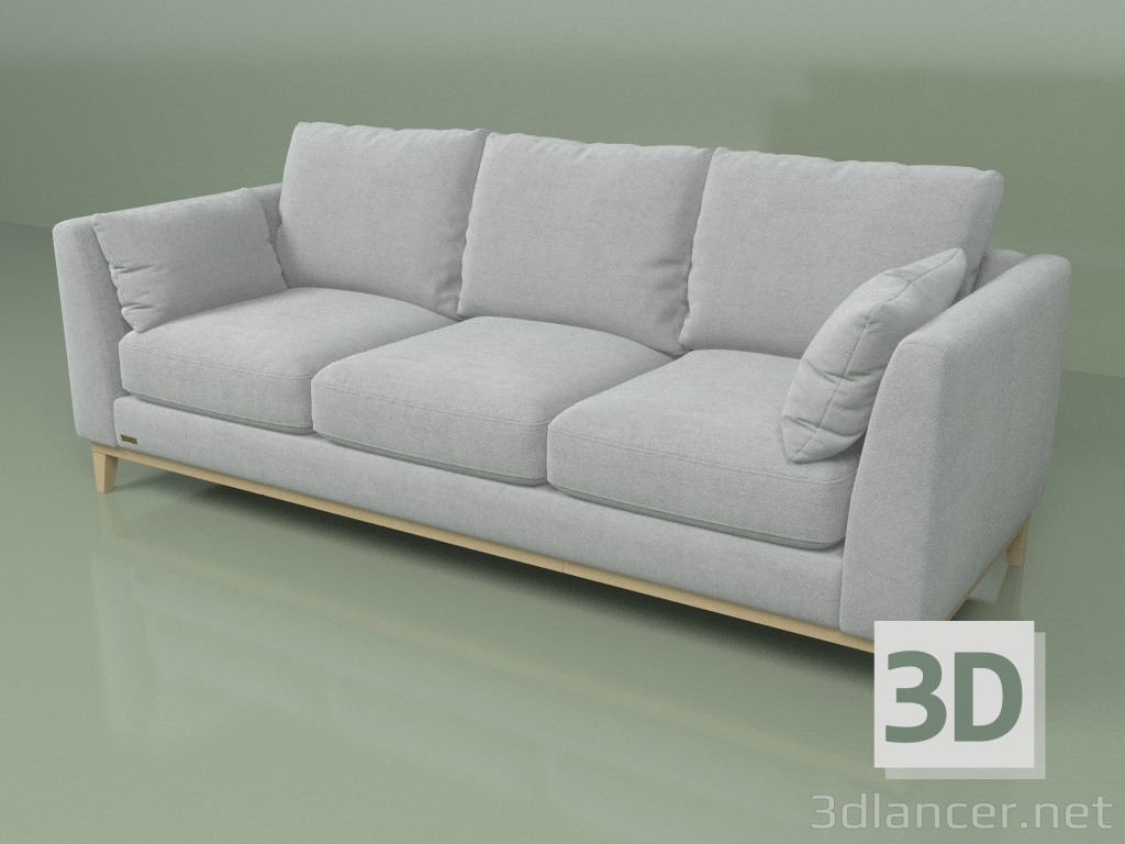3D Modell Dreisitzer-Sofa Boston - Vorschau