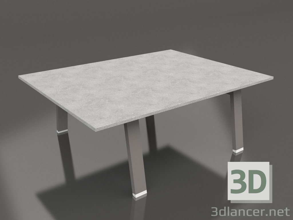 modèle 3D Table basse 90 (Gris quartz, DEKTON) - preview