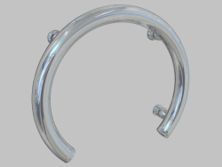 Steel wall holder in the form of a horseshoe Vital (NIV 041G)