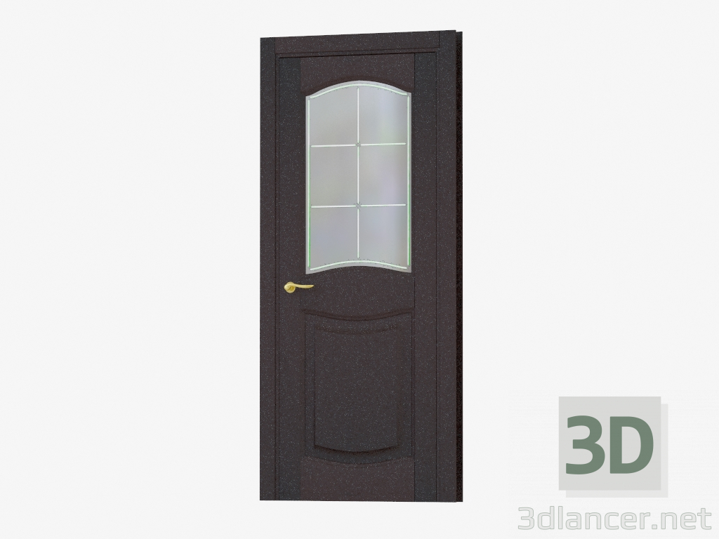 3d модель Дверь межкомнатная (ХХХ.56T1) – превью