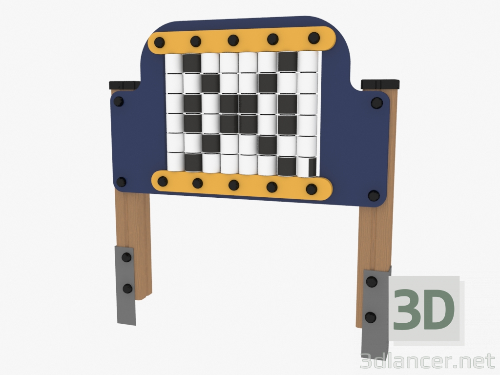 modèle 3D Panneau de jeu Mini Pixels (4022) - preview