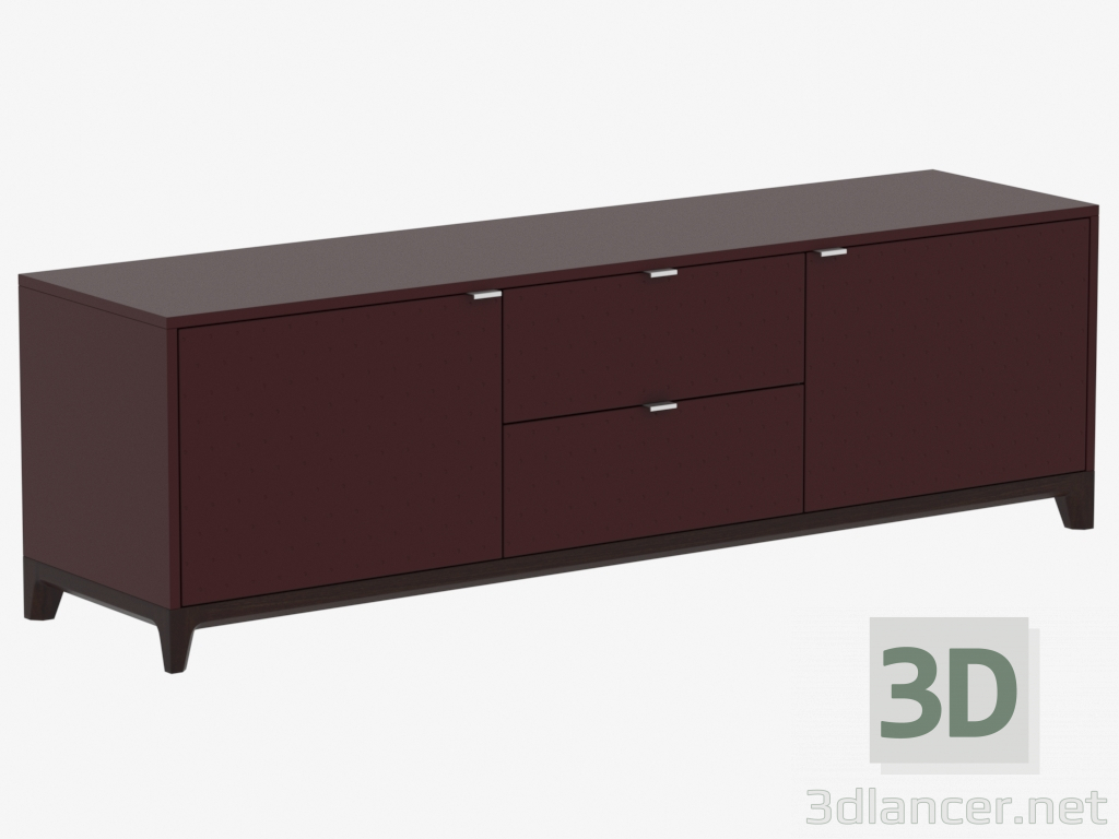 3d model Curbstone under TV No. 2 CASE (IDC0151021228) - preview