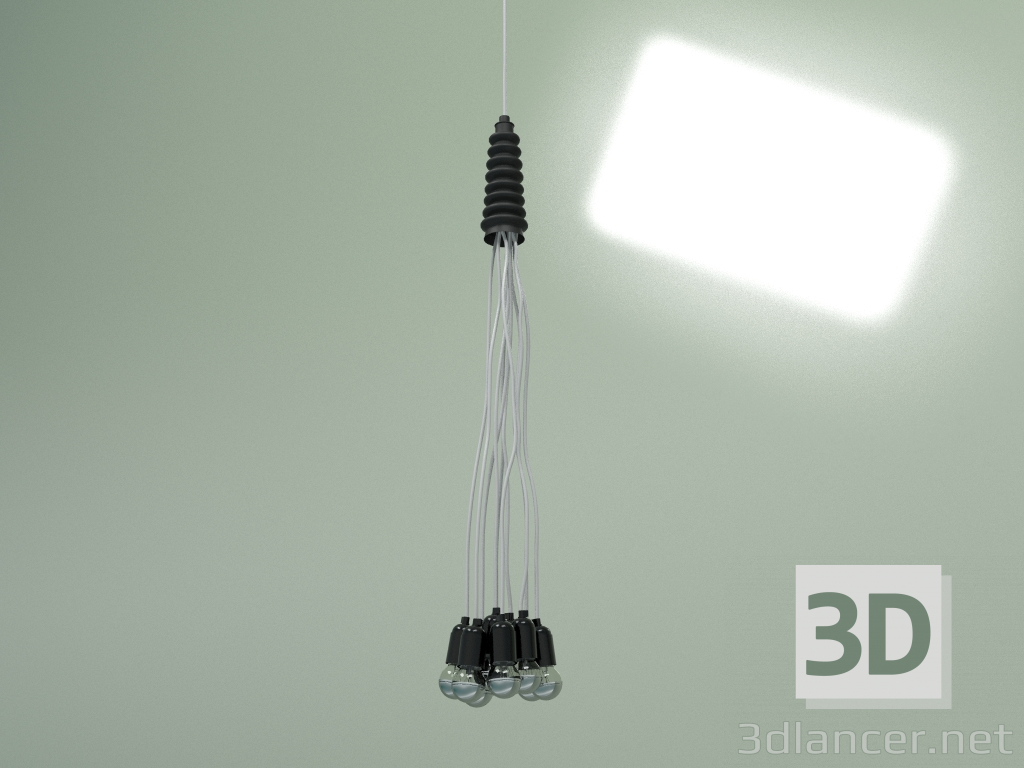 3d model Lámpara colgante Paquete 10 - vista previa