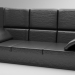 modello 3D di In pelle divano comprare - rendering