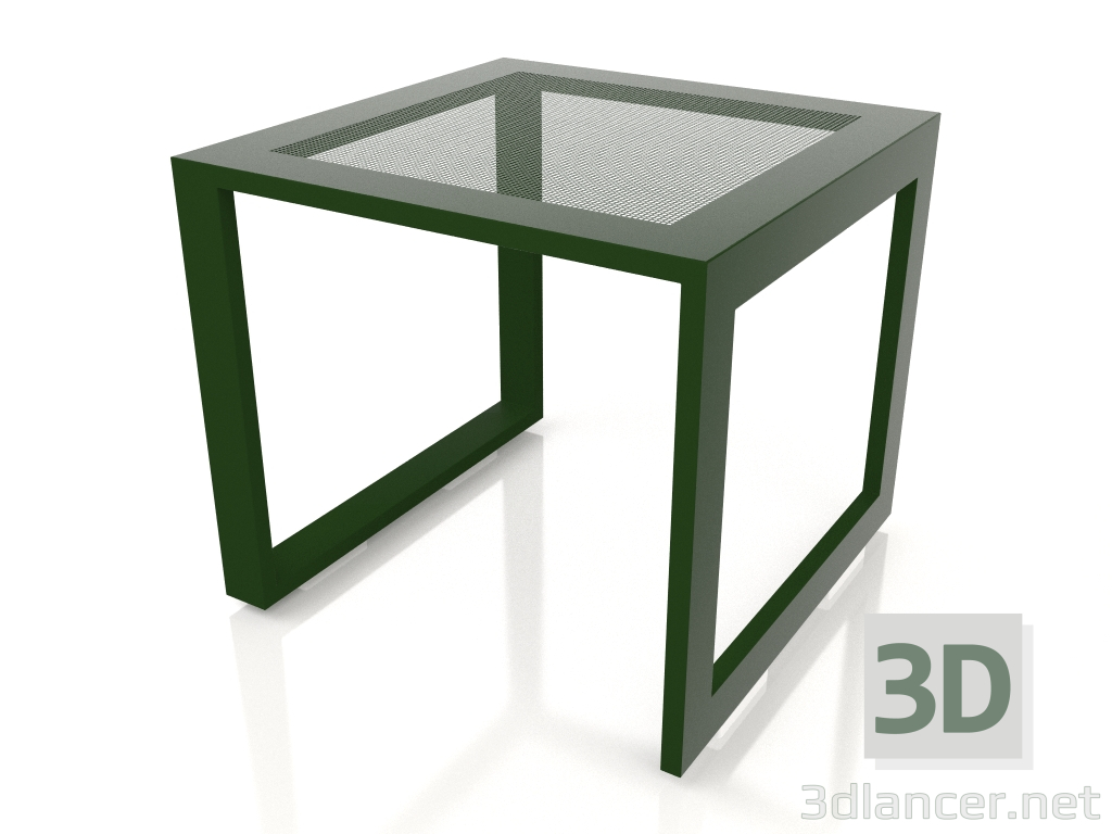 3d model Coffee table 40 (Bottle green) - preview