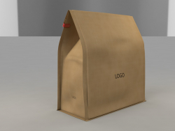 Saco de papel 3D (Cofee Bag)