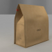 modèle 3D de Sac en papier 3D (Cofee Bag) acheter - rendu