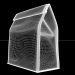 3d Сумка для 3D-бумаги (сумка для кофе) модель купить - ракурс