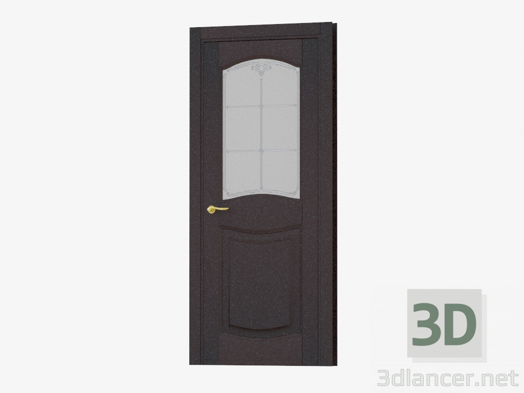 3d модель Двері міжкімнатні (ХХХ.56W) – превью