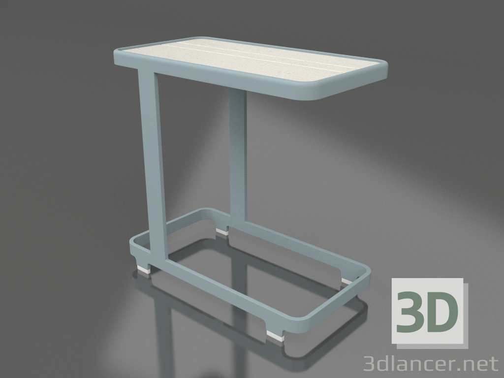 3D Modell Tisch C (DEKTON Danae, Blaugrau) - Vorschau