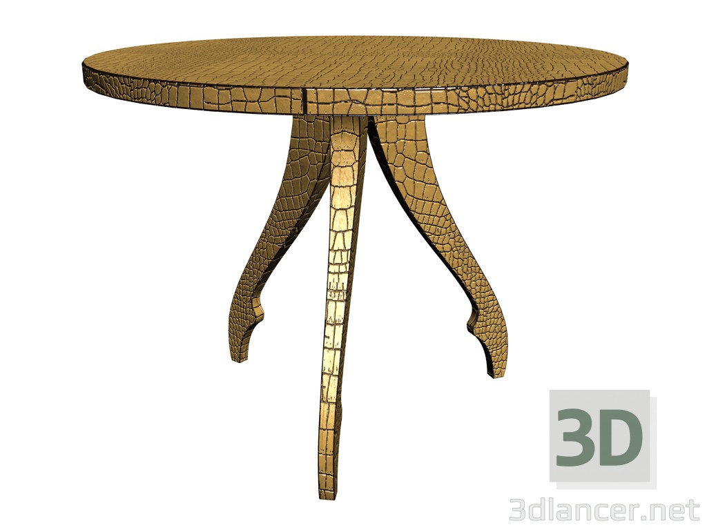 3D Modell Schwan Beistelltisch - Vorschau