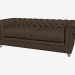 3d model Sofa-bed double 90 '' CLUB SOFA (dark) - preview