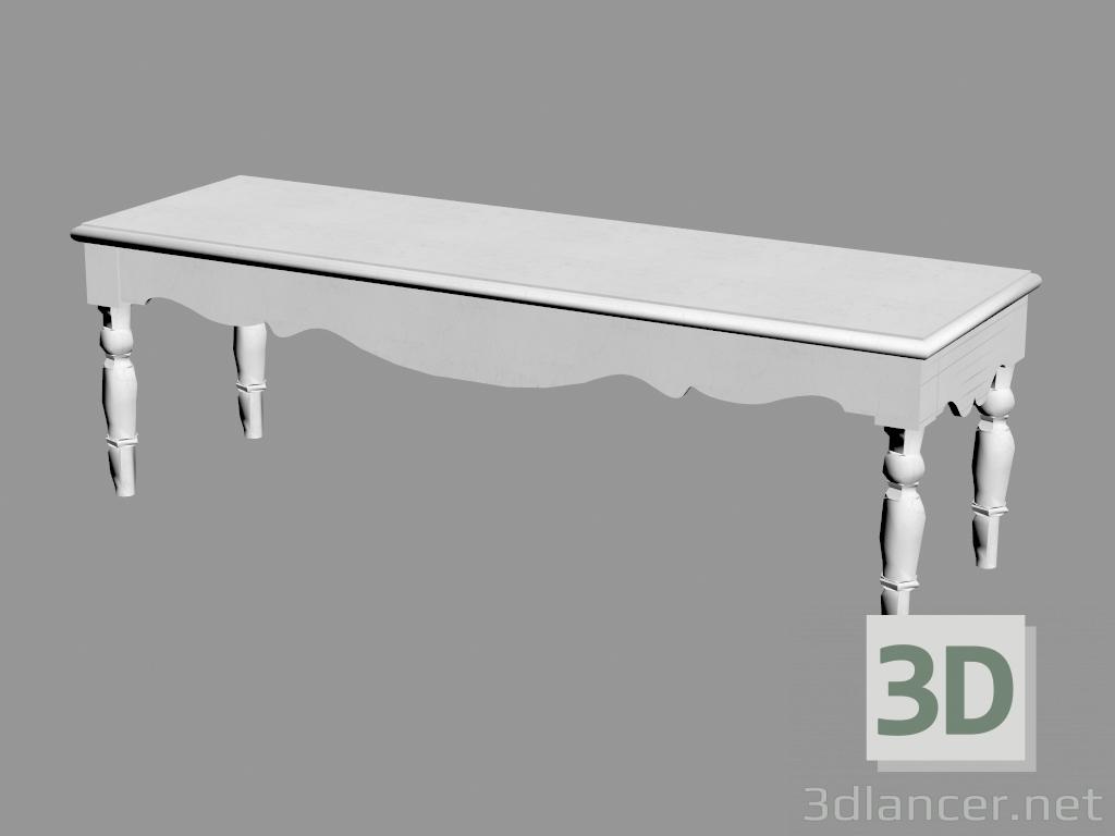 3D Modell Nacht Bench (GP06) - Vorschau