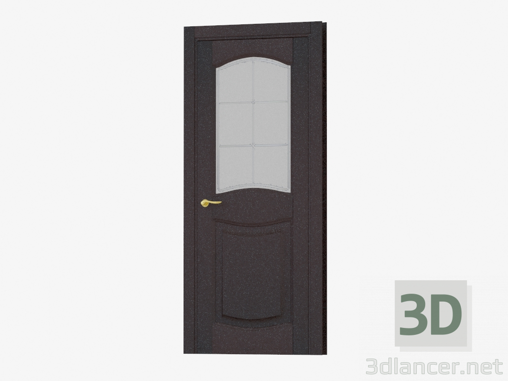 3d модель Дверь межкомнатная (ХХХ.56W1) – превью