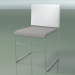 3D Modell Stapelbarer Stuhl 6601 (Sitzpolsterung, Polypropylen Weiß, CRO) - Vorschau
