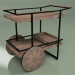 3d model Coffee table James Bar Cart 87х56 - preview