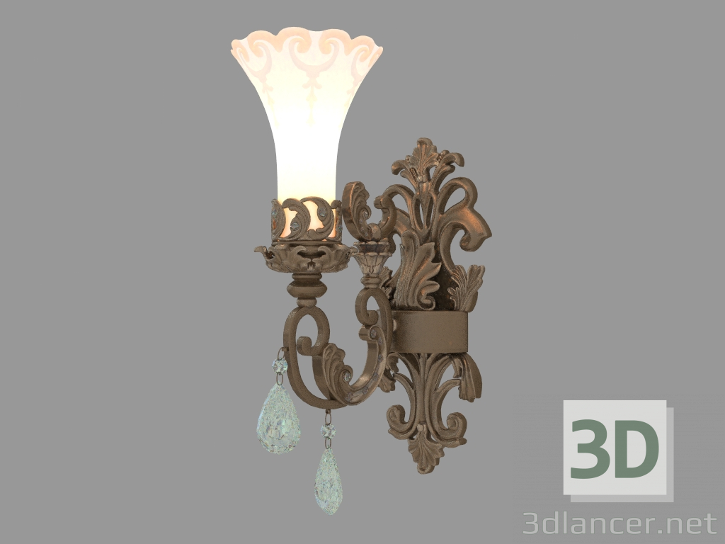 3d model Sconce Ponga (2431 1W) - preview