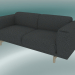 3D Modell Sofa Doppelauflage (Hallingdal 166) - Vorschau