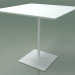 3d model Square table 0698 (H 74 - 79x79 cm, F01, V12) - preview