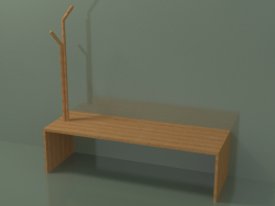 Linear bench with hanger (L 144 cm)