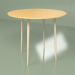 3d модель Кухонный стол Спутник 90 см шпон (желтая охра) – превью