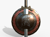 medallón espartano