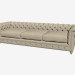 3D Modell Sofa gerade Dreisitzer 118 '' CLUB SOFA (Licht) - Vorschau