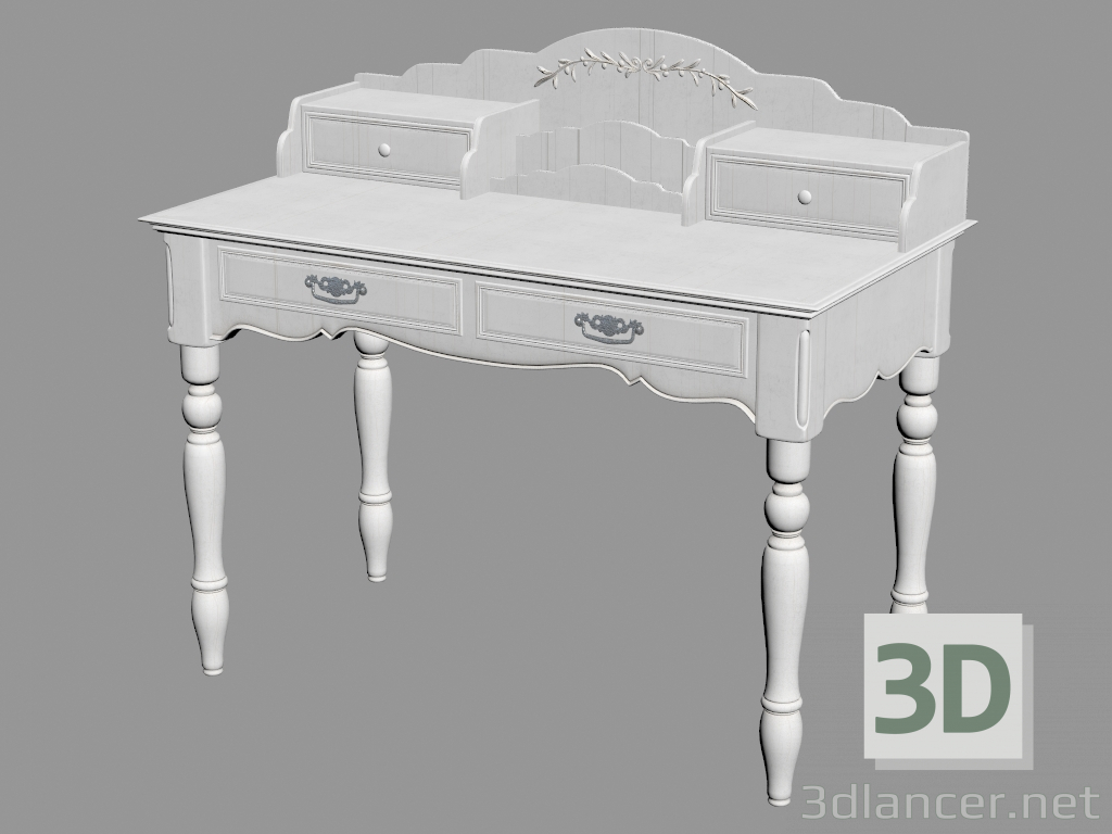 3d model Toilet table with extension (PPD1) - preview