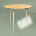 3d model Kitchen table Sputnik 90 cm veneer (dark gray) - preview