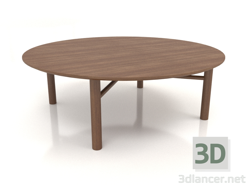 3 डी मॉडल कॉफी टेबल जेटी 061 (विकल्प 1) (डी = 1200x400, लकड़ी की भूरी रोशनी) - पूर्वावलोकन