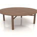 3d model Coffee table JT 061 (option 1) (D=1200x400, wood brown light) - preview