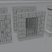 3d Lowpoly castle/dungeon items model buy - render